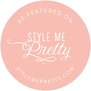 As Featured on Style Me Pretty